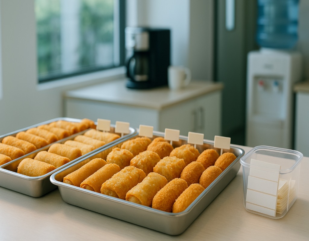 cari rekomendasi jualan makanan ringan terdekat