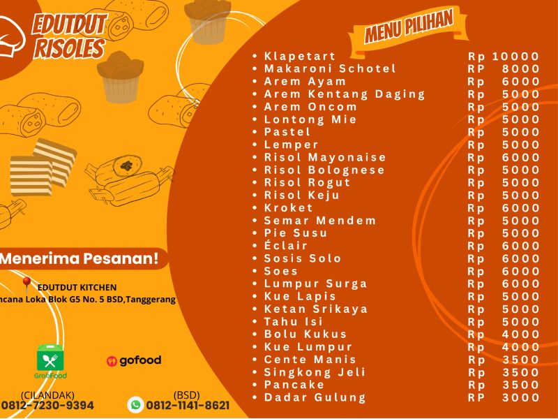 Risoles frozen dan menu Edutdut Risoles